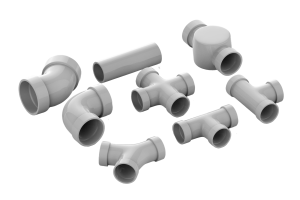 3d-rendering-set-pipe-joints-grey-background